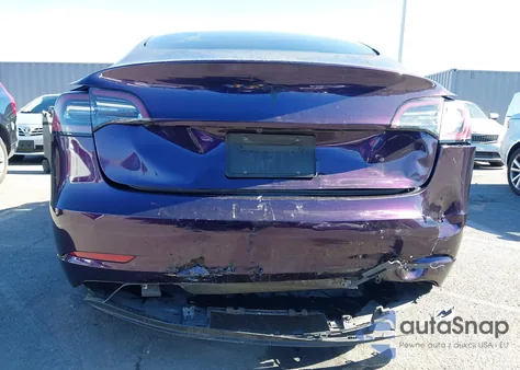 2021 Tesla Model 3 Standard Range Plus Rear-Wheel Drive from USA, damaged, VIN 5YJ3E1EA7MF929499